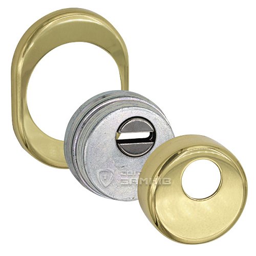 Протектор AZZI FAUSTO Antitubo 25 мм ME50/O овальний стандарт латунь полірована - Фото №2