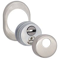 Протектор AZZI FAUSTO Antitubo SB 25 мм ME50/KSV овальний стандарт нікель матовий