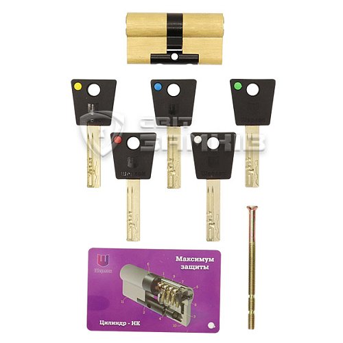 Цилиндр SHERLOCK HK 70 (35*35) латунь - Фото №4