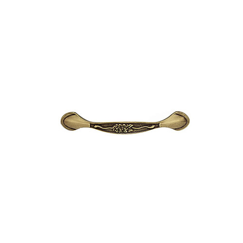 Ручка для мебели MVM D-1013 96 мм SMAB блестящая матовая античная бронза - Фото №1