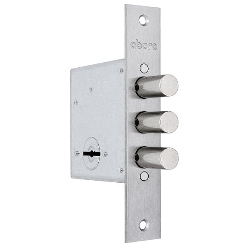 Механизм замка ABARO M8.8D (BS52мм) матовый никель 5 ключей - Фото №2