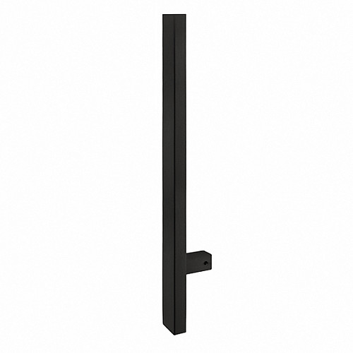 Ручки скоби ABARO Sydney 90° L:1200 X:1000 W:40*20mm SS 304 чорний RAL 9005 (комплект) - Фото №7