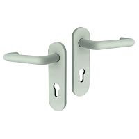 Ручки протипожежні MARVON SP1 натискна-натискна сірий матовий