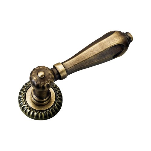 Ручки на розеті SICMA Pompei Bronzo Yesterday бронза - Фото №3