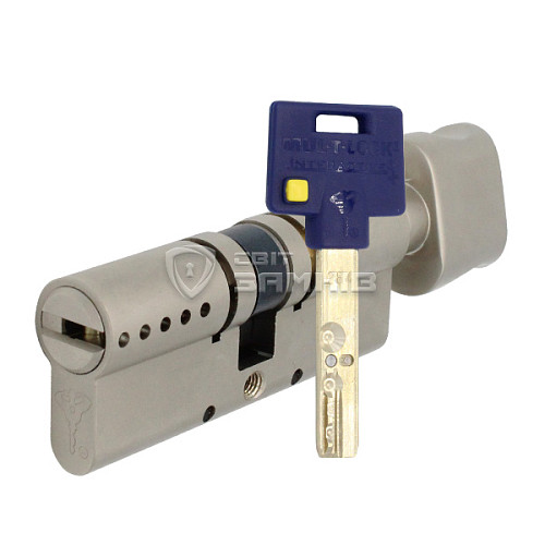 Цилиндр MUL-T-LOCK MTL600/Interactive+ 100T (40*60T) никель сатин - Фото №1