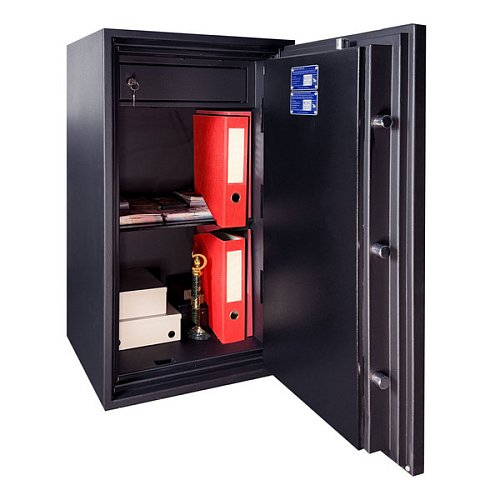 Сейф вогнестійкий GRIFFON FRS.90.K BLACK - Фото №3