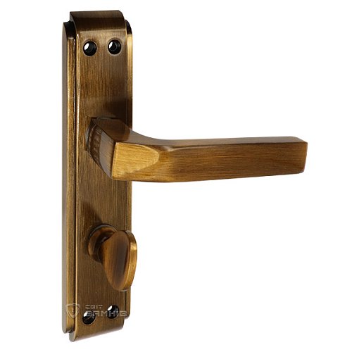 Ручки на планці OZCANLAR Hazal WC 62 мат бронза   - Фото №2