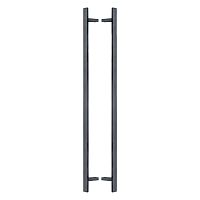 Ручки скобы ABARO Sydney 45° L:1200 X:1000 W:40*20mm SS 304 антрацит RAL 7016 (комплект)