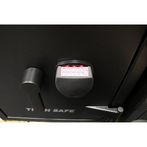 Сейф вогнезламостійкий GRIFFON CL II.68.E BLACK - Фото №8