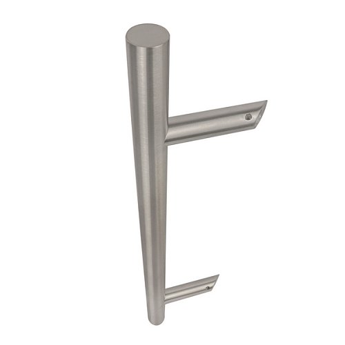 Ручка скоба ABARO Bali 45° L: 600 X: 400 D: 32mm SS нерж. сталь (половинка) - Фото №2