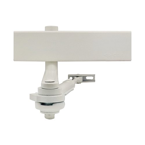 Доводчик CISA C1611.03.0.45 Professional Plus2 BC STD HO с фиксацией до 80 кг белый - Фото №2