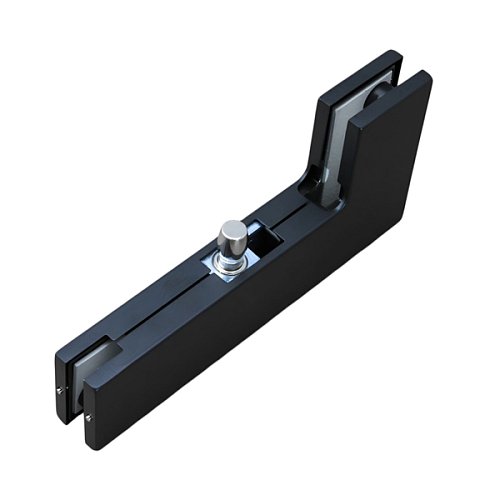 Угловой Г-образный фиксатор GLASS-M-TECH EK-40 black черный - Фото №2