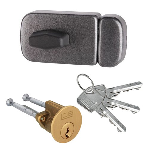 Замок накладний LOB TZ51 (BS50мм) 3 ключа - Фото №3