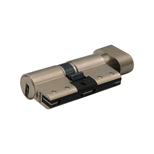 Цилиндр CISA AP4 S (модульный) 115T (40*75T) никель матовый 3 ключа - Фото №4