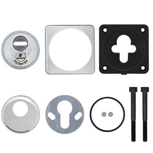 Протектор AZZI FAUSTO Antitubo SB 25 мм ME50/QSLIM/CL квадратний хром полірований - Фото №7