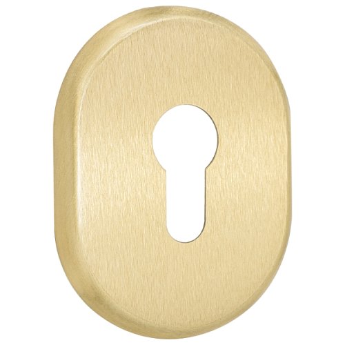 Накладка на серцевину AZZI FAUSTO MY/OS овальна стандартна латунь матова - Фото №1