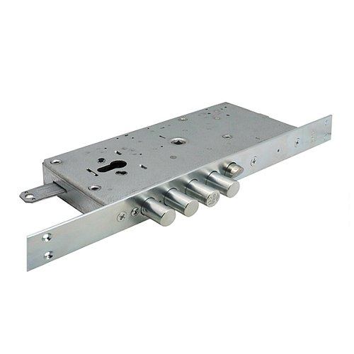 Розумний замок CISA DOMO Connexa E6537.28 ел.моторний + кнопка-контроллер CISA Button квадратна сіра - Фото №2