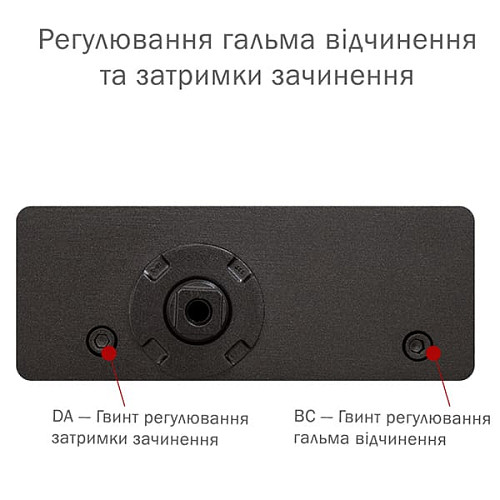 Дотягувач RYOBI DS-3550P BC/DA PRL HO з фіксацією до 100кг Коричневий - Фото №8