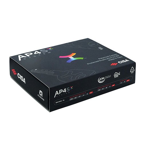 Циліндр CISA AP4 S 70 (35*35) нікель матовий 5 ключів - Фото №10