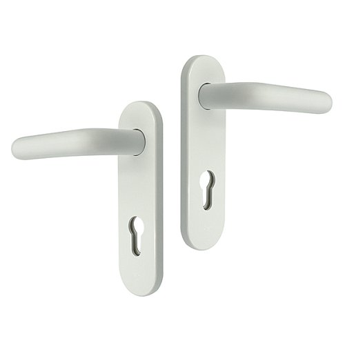 Ручки противопожарные MARVON SP1 нажимная-нажимная белый глянец - Фото №1