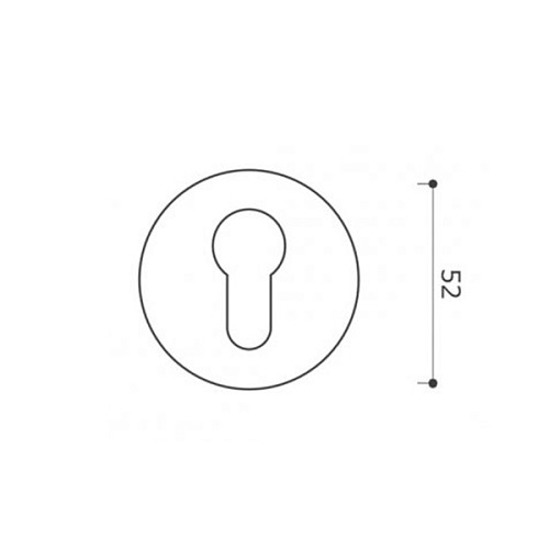 Накладки на сердцевину SYSTEM RO12Y CB матовый хром - Фото №2