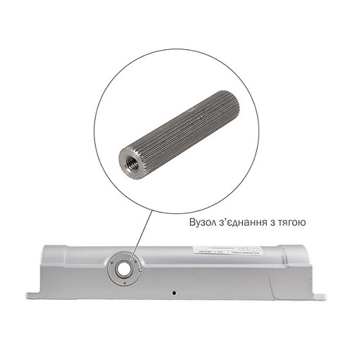 Дотягувач ABLOY DC240 RP BC EN2-6 без тяги до 120кг FIRE Чорний - Фото №4