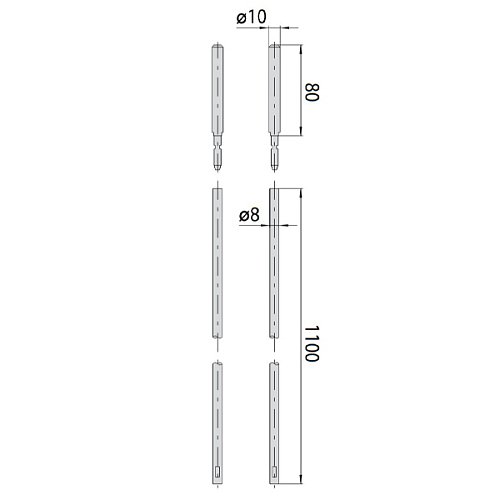 Тяги CISA 06415.00.0 з накінечниками - Фото №4