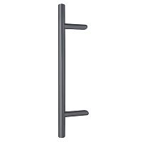 Ручка скоба ABARO Bali 45° L: 800 X: 600 D: 32mm SS 304 антрацит RAL 7016 (половинка)