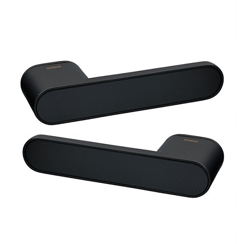 Ручки на розетте GAVROCHE GRclick черный/черный - Фото №1