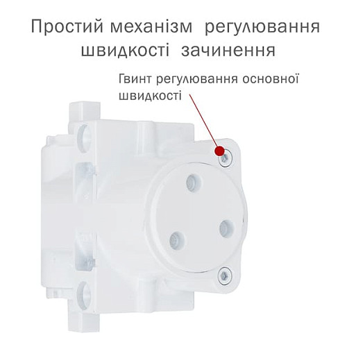 Дотягувач RYOBI DS-4550P BC/DA PRL HO з фіксацією до 200кг Білий - Фото №6