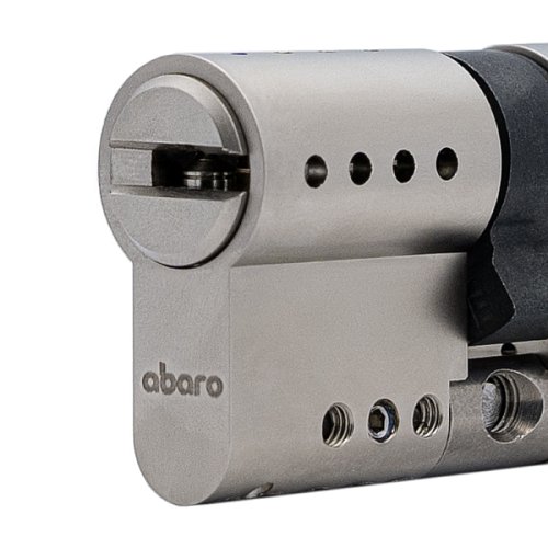Циліндр ABARO P600 (модульний) 82 (41*41) Ni нікель сатин 5 ключів - Фото №3