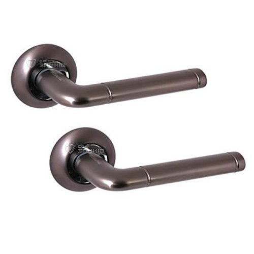 Ручки на розетте APECS Megapolis "Hong Kong" H-0883-A GRF графит - Фото №1