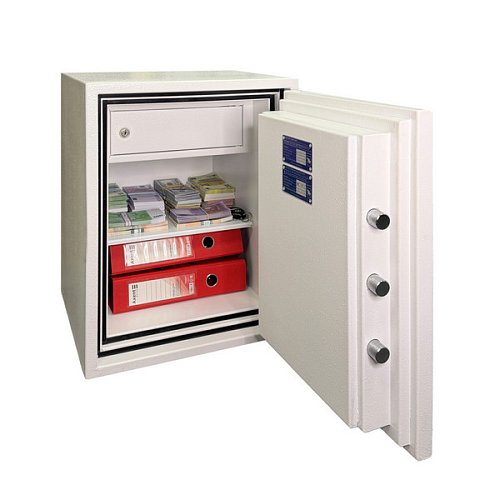 Сейф огнестойкий GRIFFON FRS.57.K WHITE - Фото №8