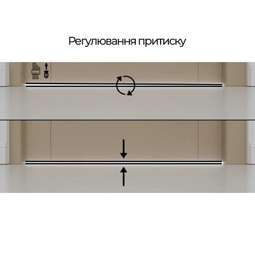 Порог выдвижной COMAGLIO 422 Mini 43-30 cм FIRE - Фото №4