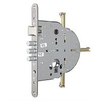 Механизм замка MUL-T-LOCK M235 / M267 4-х направленный (BS65 * 90мм) хром полированный без об.планки