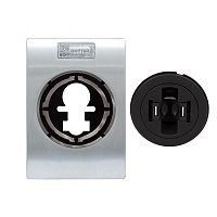 Декоративная накладка MOTTURA 95501B0CS для замка 3DKey хром матовый