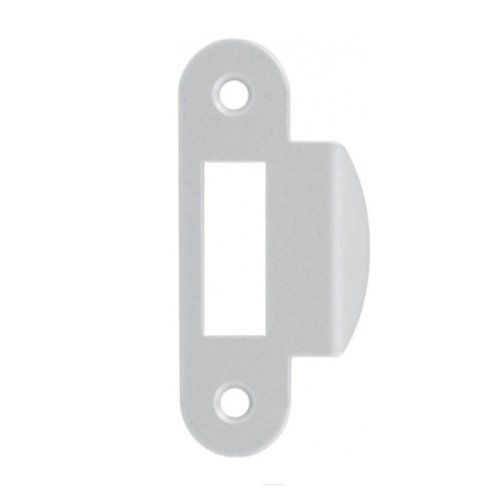 Ответная планка AGB Mediana Evolution с загнутым отбойником сатин - Фото №1