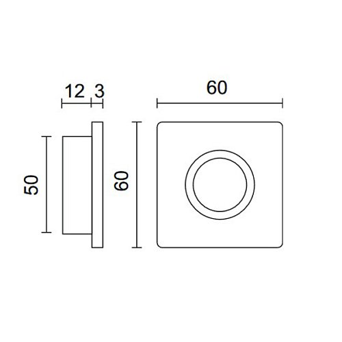 Умная кнопка-контроллер CISA BUTTON 065C4.53.0.A5 для замков DOMO квадратная черная - Фото №6