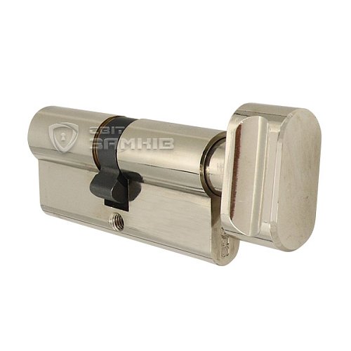 Циліндр APECS EM 80T (40*40T) нікель сатин - Фото №3