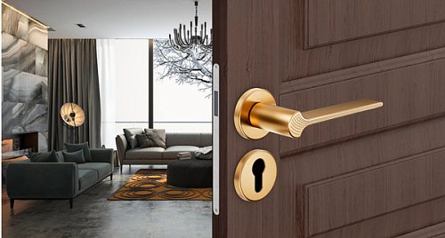 Накладки на серцевину DND by MARTINELLI Ginko Biloba PVD-BG античне поліроване золото - Фото №2