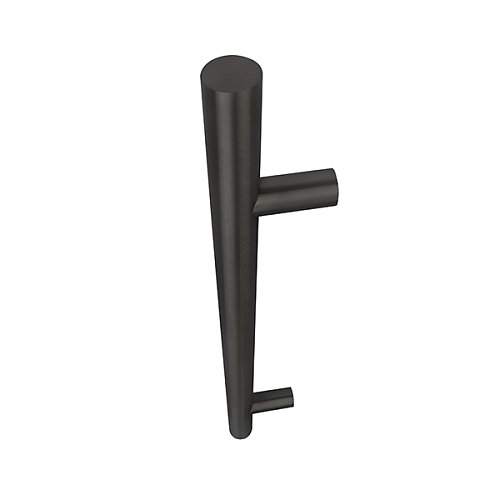 Ручка скоба ABARO Bali 90° L:1000 X:800 D:32mm SS 304 чорний RAL 9005 (половинка) - Фото №2