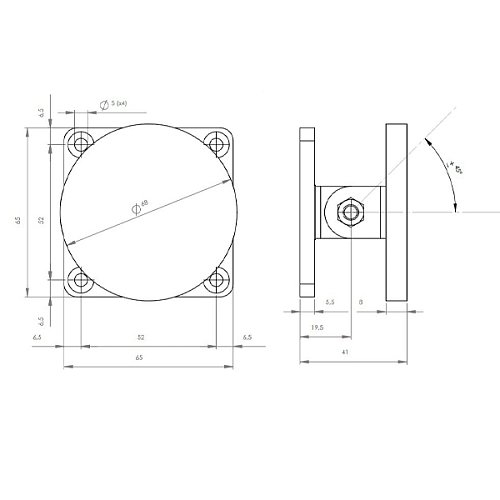 Фіксатор дверей Yli Electronic YD-602 настінний - Фото №5