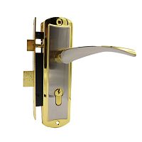 Комплект замка BAODELI 8541-32 (BS40*57мм) SN/GP никель/латунь