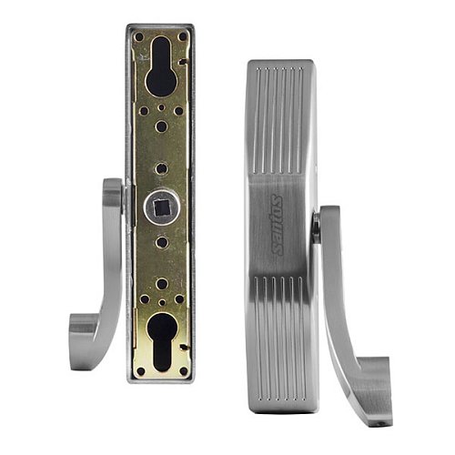 Комплект антипаніки врізний SANTOS 1300SS для евакуаційного виходу нікель сатин/нержавіюча сталь - Фото №7