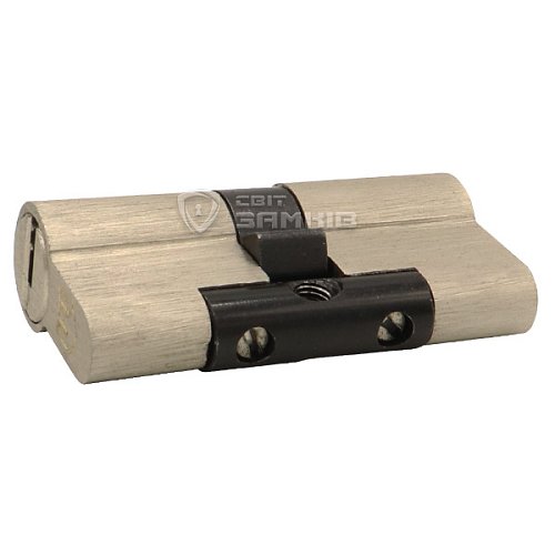 Циліндр SHERLOCK HK 85 (40*45) нікель сатин - Фото №2