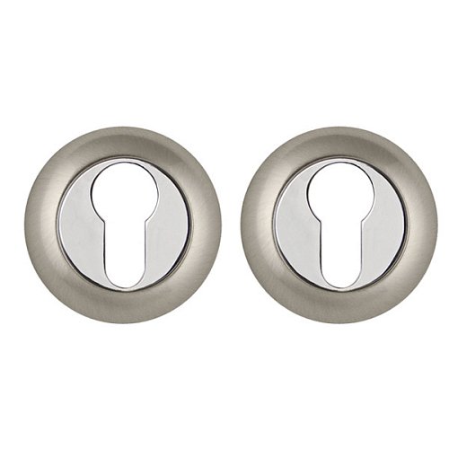 Накладки на серцевину PUNTO TL SN/CP матовий нікель/хром