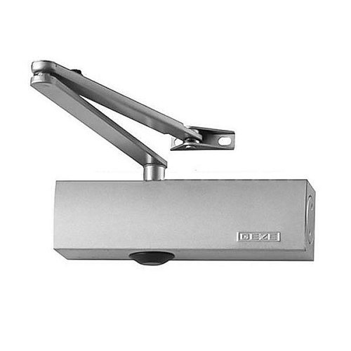 Дотягувач GEZE TS 1500 STD HO з фіксацією до 80кг Срібний - Фото №2