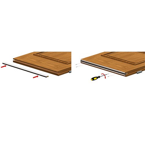 Поріг висувний SIPAM MOD 103SF 60-40 см FIRE - Фото №2
