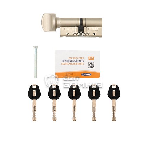 Цилиндр TOKOZ Pro300 95T (65*30T) никель матовый - Фото №5