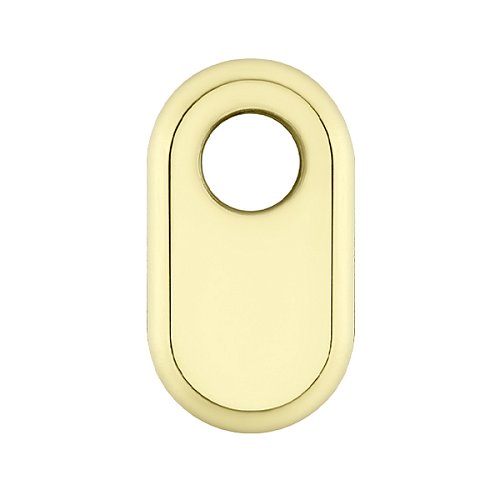 Щиток DISEC A2427 овальная латунь полированная - Фото №2